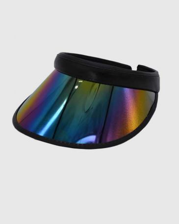 ihats-visor-sun-caps-low-crown-reflective-hats-black