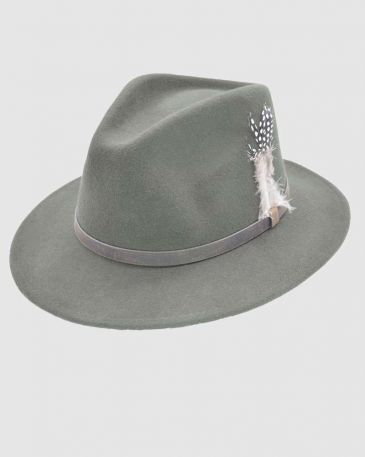 handmade-chocolate-brown-fedora-hat-wool-felt