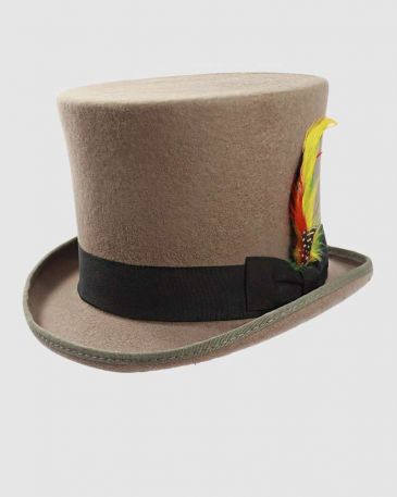 victorian-top-hat-grey-wool-felt-handmade