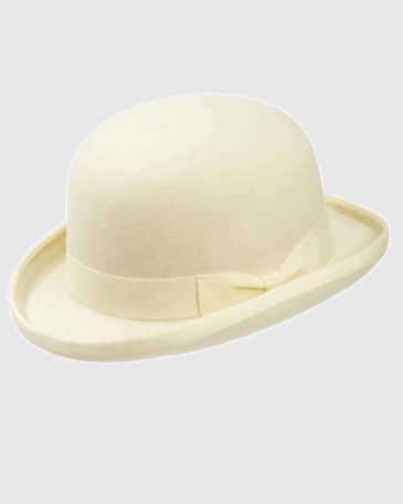 white-bowler-hat-handmade-wool-felt