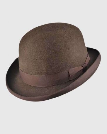 brown-bowler-hat-handmade-wool-felt