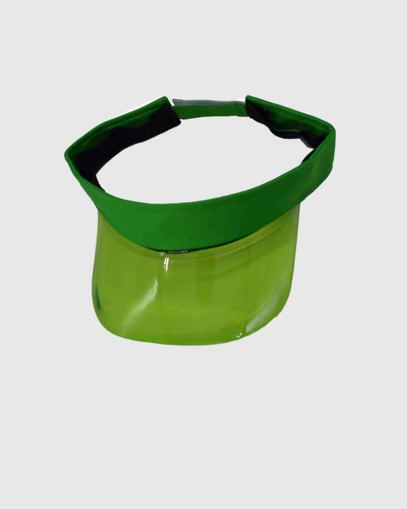 iHATS Visor Sun Caps with Headband -Green