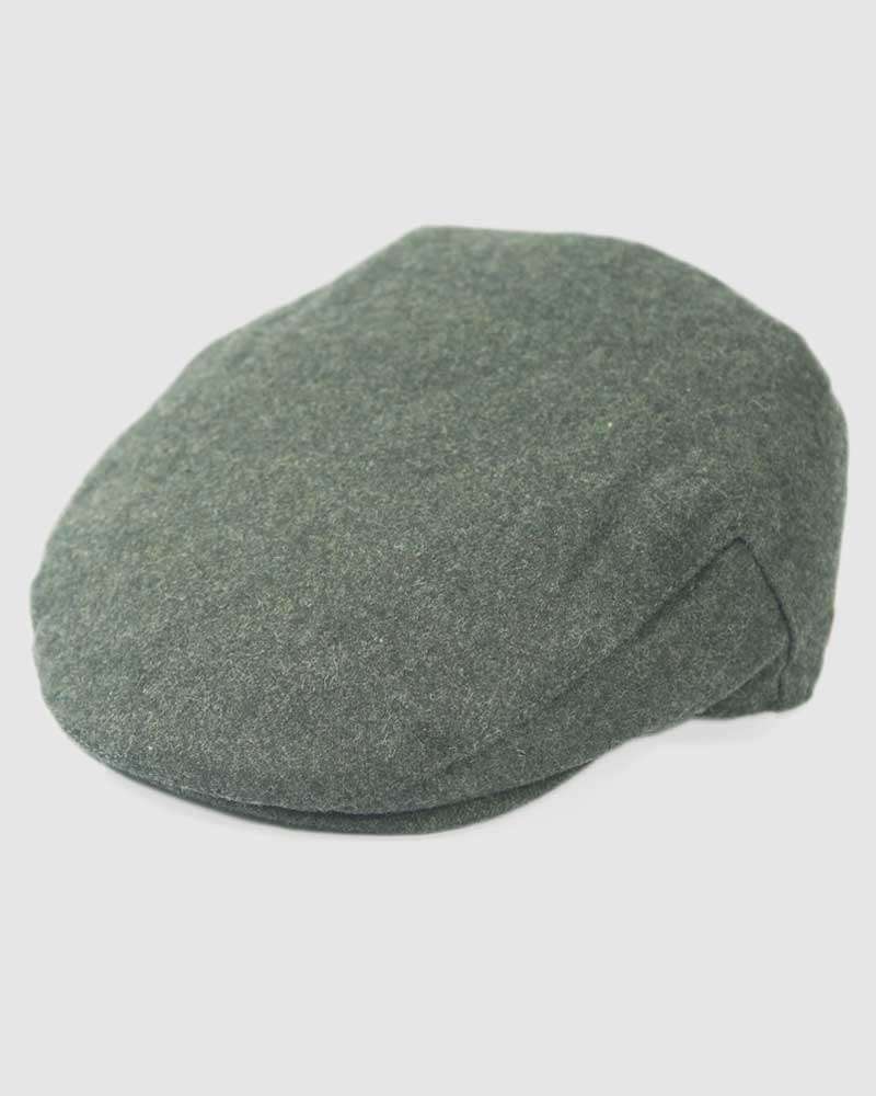 Classic Wool Flat Cap- Grey