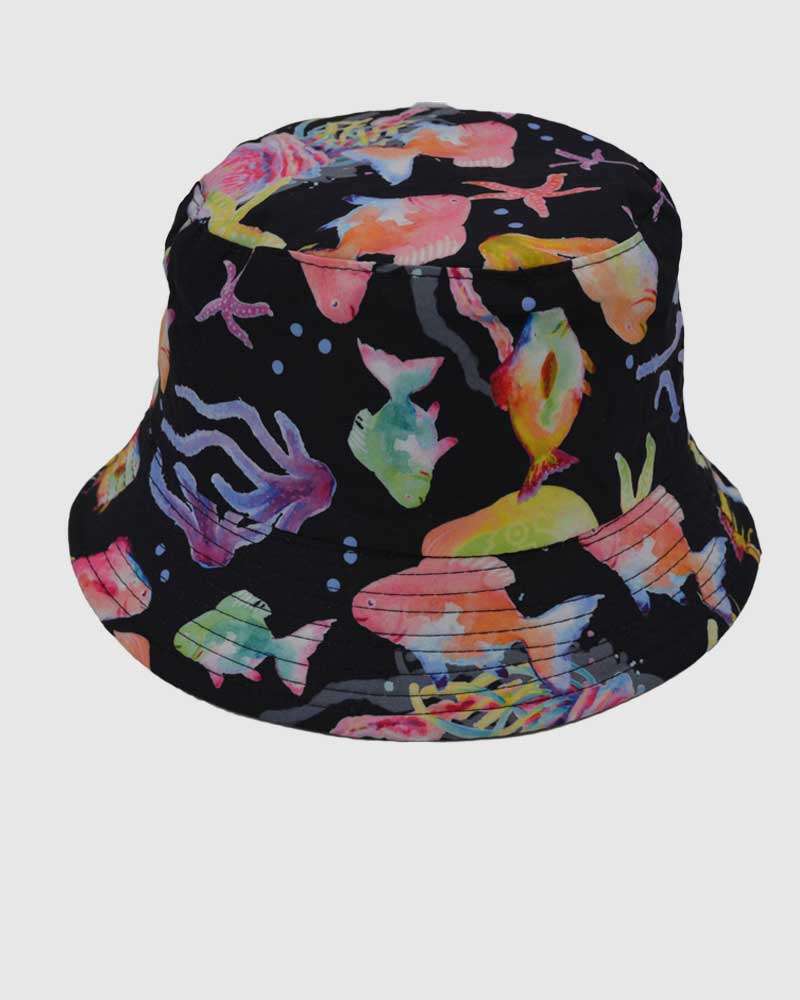 Flowery Bucket Hat